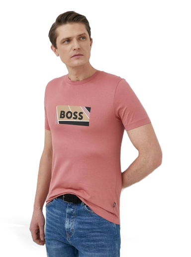 Тениска BOSS T-shirt Розово | 50486210