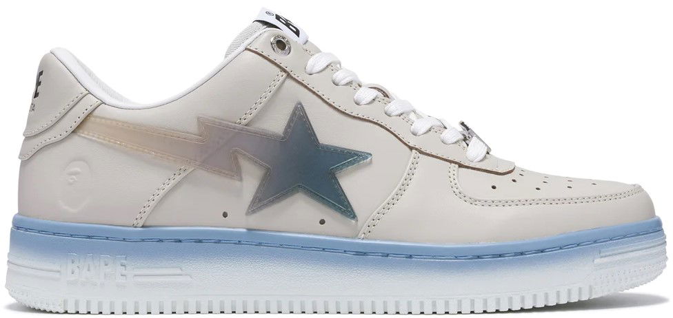 Кецове и обувки BAPE Bape Sta #5 Beige/Blue Бежово | 0ZXSHM191054L-BEI, 0