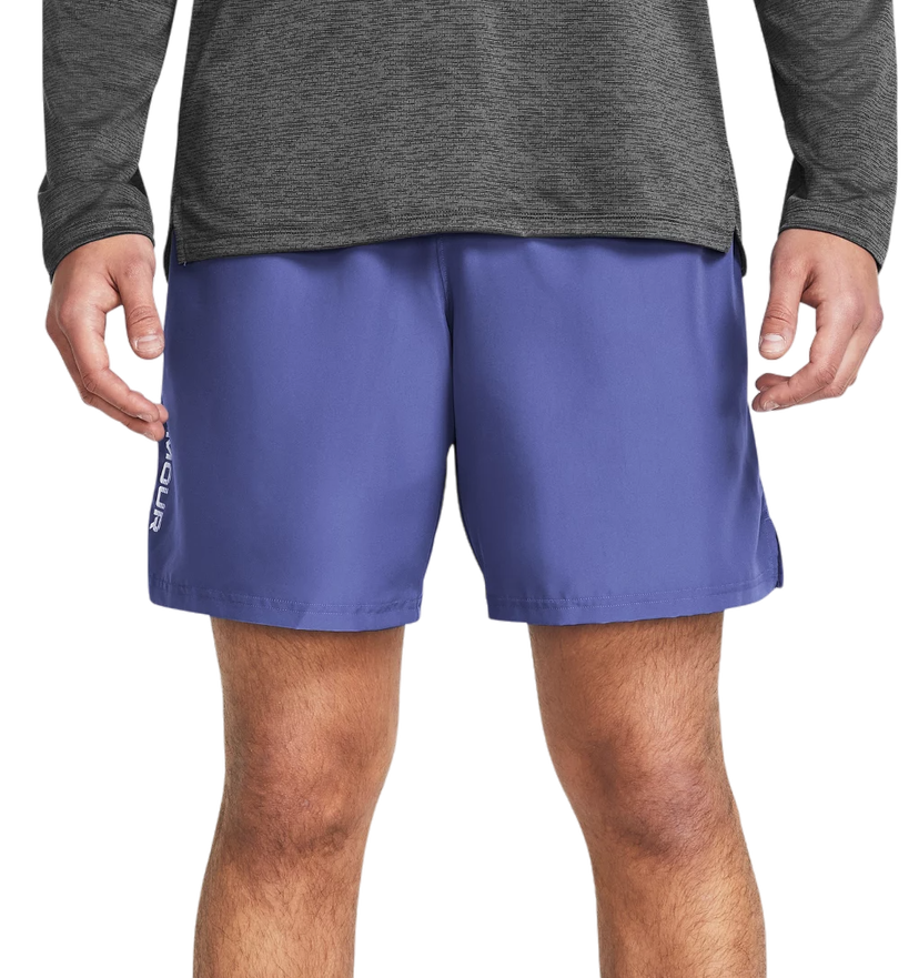 Къси панталони Under Armour Woven Woodmark Shorts Лилаво | 1383356-561