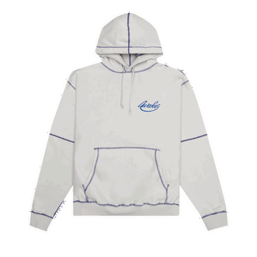 Суитчър Awake NY Contrast Stitch Script Logo Hoodie Бяло | AWK SP22 HD002 CREA, 0