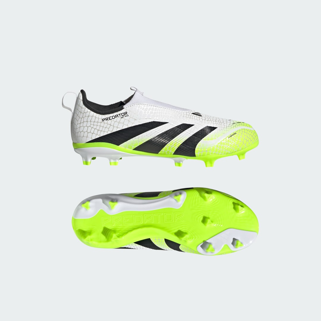 Кецове и обувки adidas Performance Predator League Laceless Firm/Multi-Ground Boots Бяло | JI1126, 0