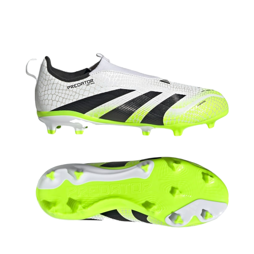 Кецове и обувки adidas Performance Predator League Laceless Firm/Multi-Ground Boots Бяло | JI1126