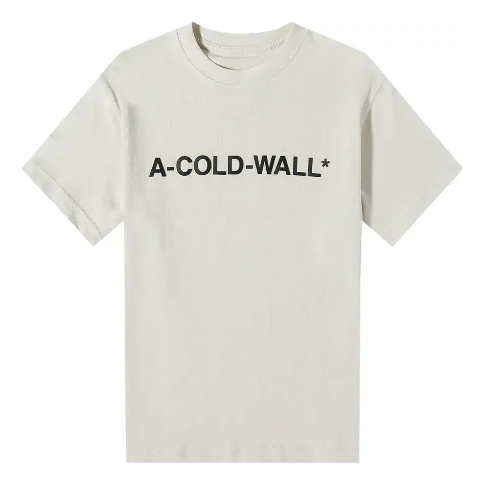 Тениска A-COLD-WALL* A-COLD-WALL* Essential Logo T-Shirt Бежово | ACWMTS063-BONE, 0