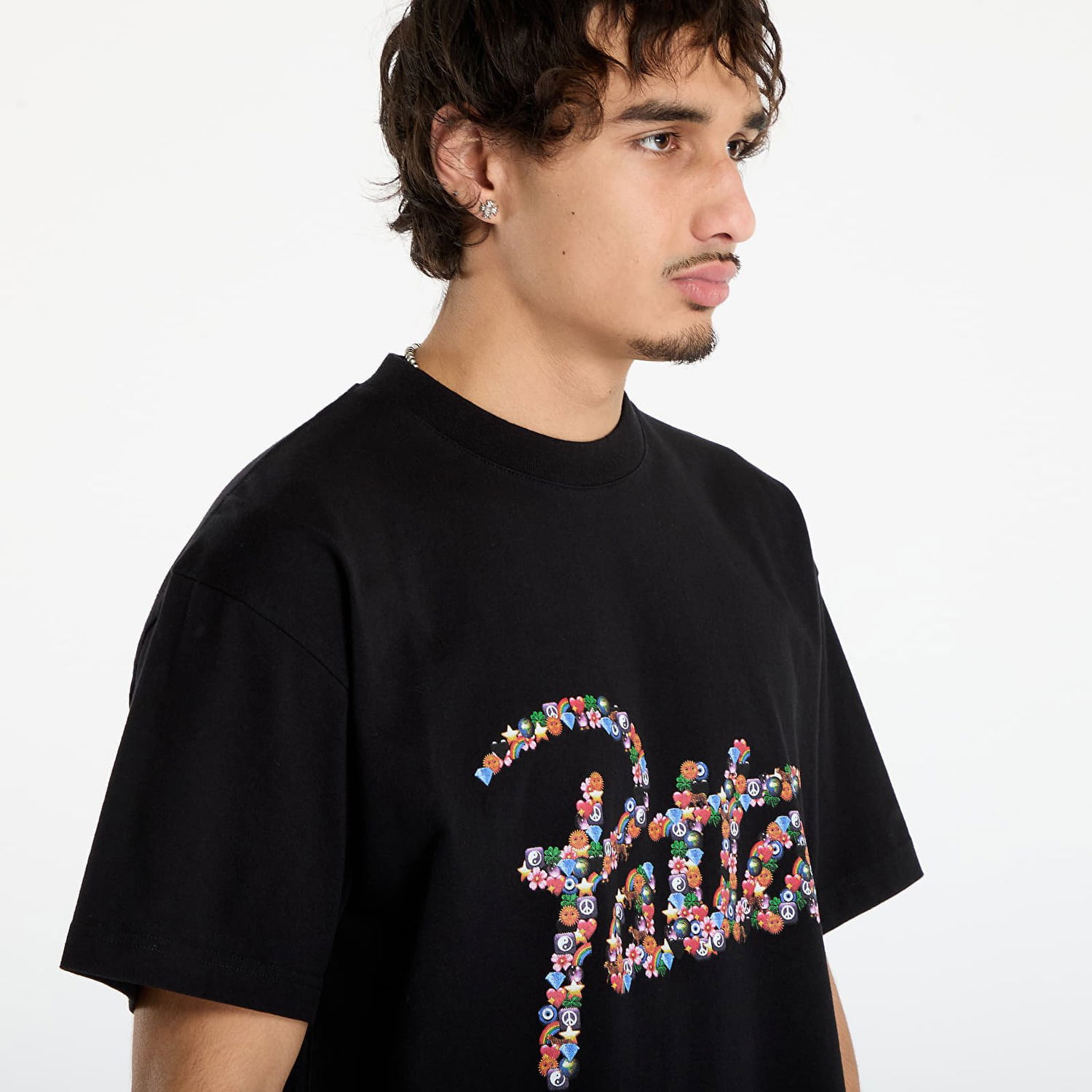 Тениска Patta Vibes T-Shirt Черно | POC-AW25-1000-290-0093-001, 1