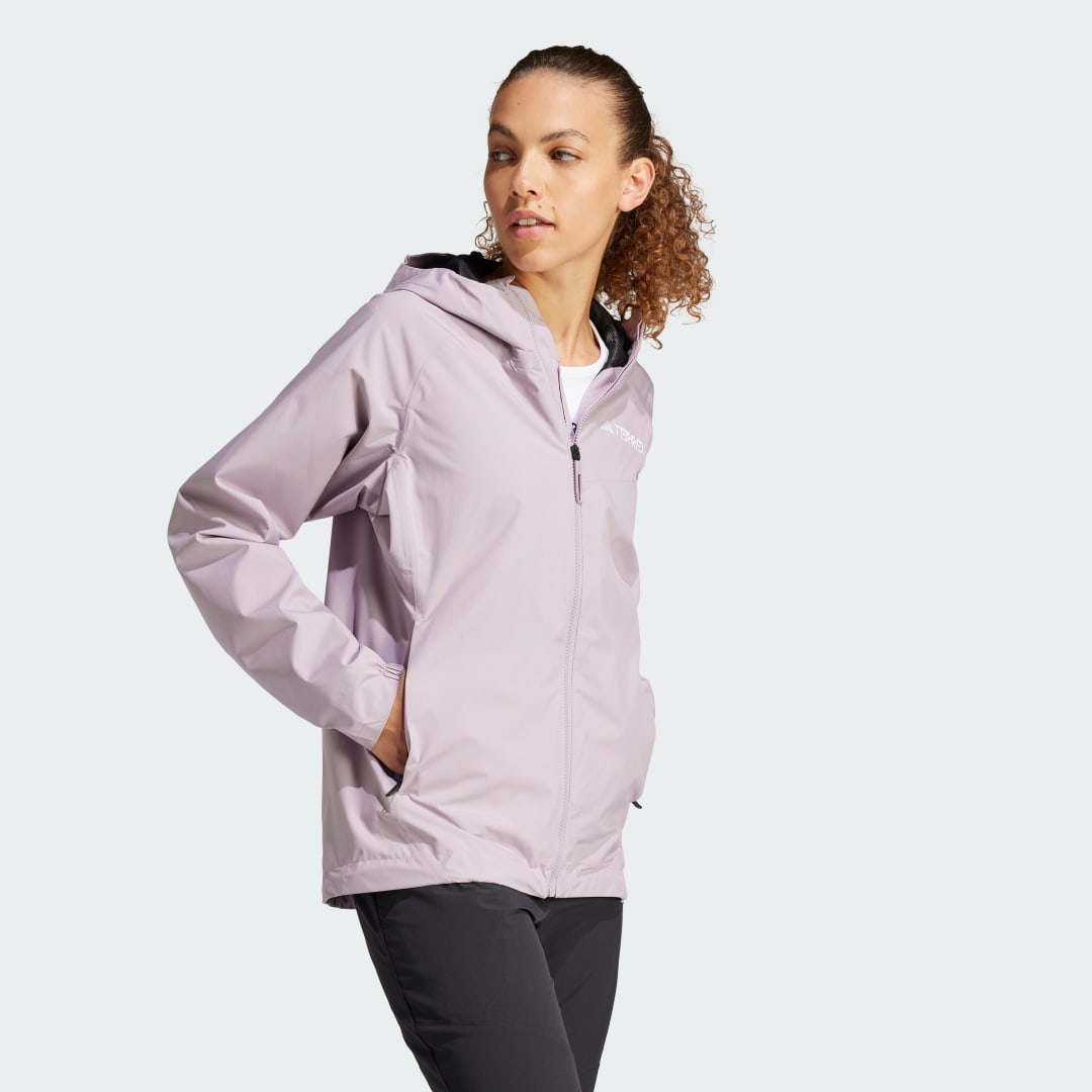 Ветровка adidas Performance Terrex Multi 2L Rain Ready Jacket Лилаво | IP1485, 1