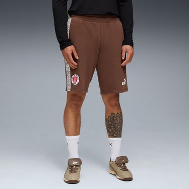 Къси панталони Puma FC St. Pauli King Sweat Shorts Кафяво | 783602-01, 2