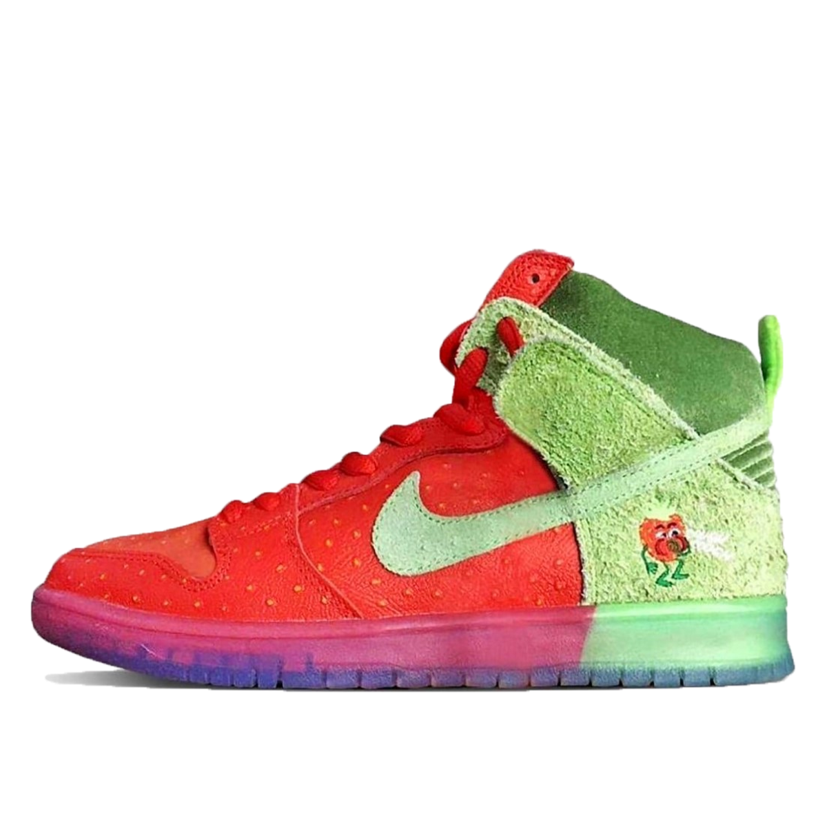 Кецове и обувки Nike SB Dunk High SB "Strawberry Cough" Червено | CW7093 600, 1