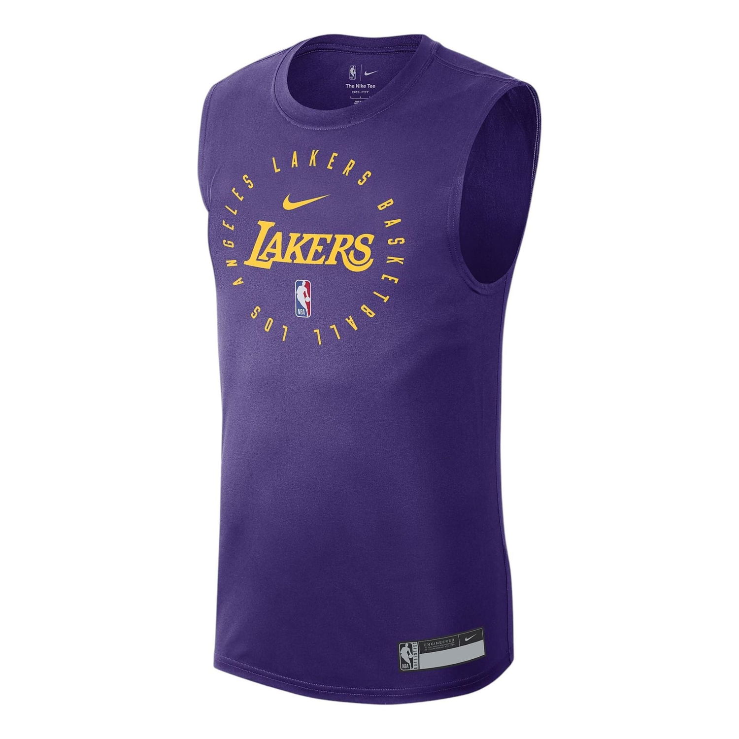 Потник Nike Lakers Basketball Dri-FIT Training T-Shirt Лилаво | HF1964-504, 0