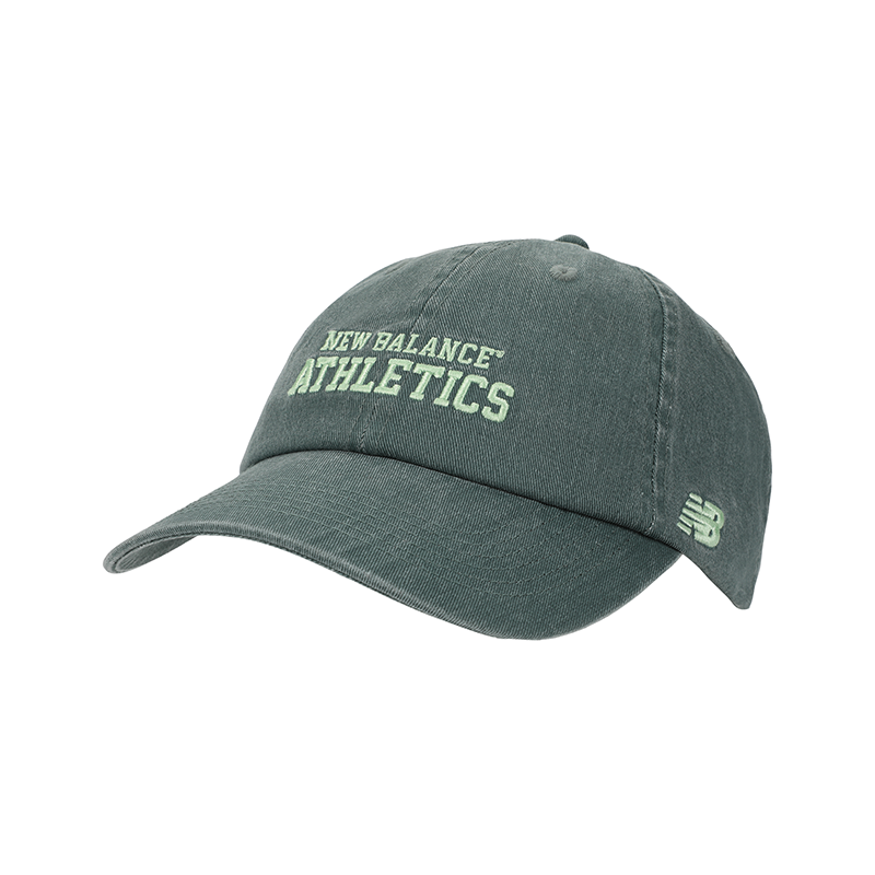 Шапка с козирка New Balance New Balance Athletics Baseball Cap Зелено | NBLAH51014DKJ, 0