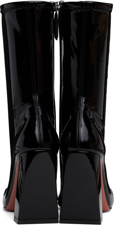 Облекло Amina Muaddi Amina Muaddi Marine Stretch Boots Черно | MARINE STRETCH BOOTIE 95 LATEX, 1