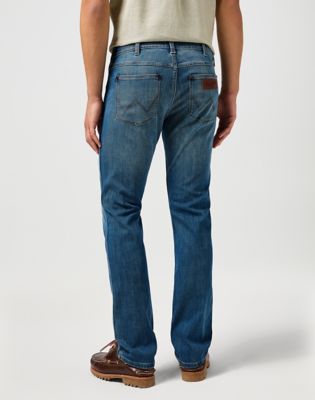 Дънки Wrangler Greensboro Medium Stretch Trail Tone Jeans 46x34 Синьо | 112362442:46:34, 0