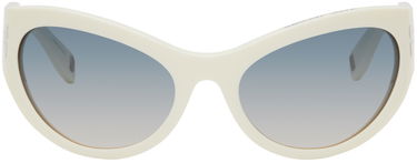 Слънчеви очила Marc Jacobs Marc Jacobs 'The Icon' Wrapped Sunglasses Бяло | MJ 1087/S 716736860848, 0
