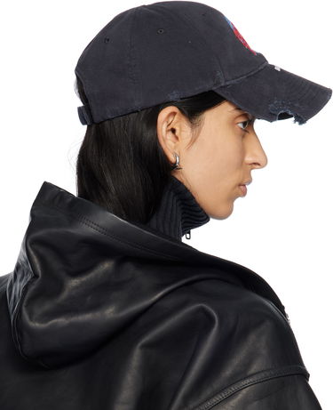 Шапка с козирка Balenciaga 'Planet Earth' Cap Черно | 808870 410B2, 2