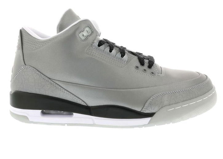 Кецове и обувки Jordan Jordan 3 Retro "5Lab3 Silver" Сиво | 631603-003, 0