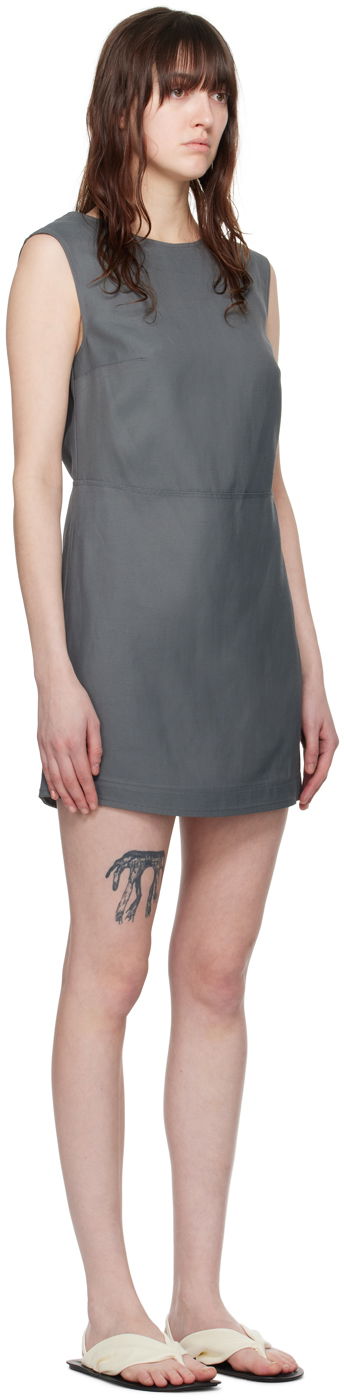 Pокля Loulou de Saison Loulou de Saison Hoya Minidress Бяло | HOYA, 4