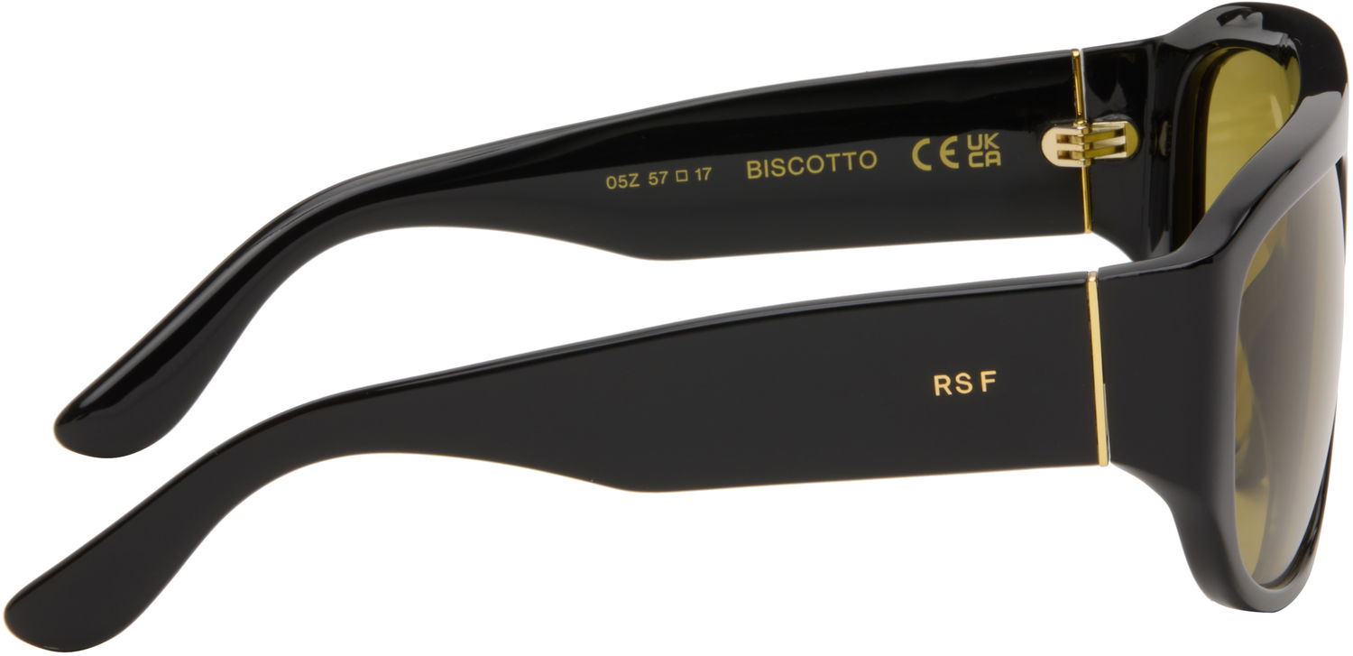 Слънчеви очила RETROSUPERFUTURE Biscotto Oversized Visor Sunglasses Черно | 05Z, 1