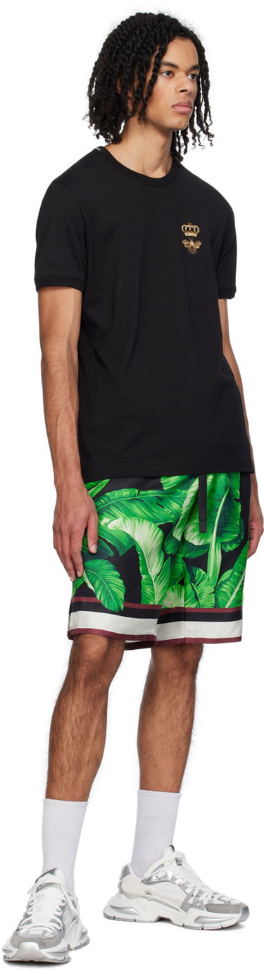 Къси панталони Dolce & Gabbana Printed Shorts Зелено | GV37ATIS1SG, 3