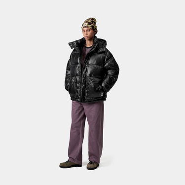 Пухо яке Carhartt WIP Benson Puffer Hooded Jacket Черно | I035370_9, 4