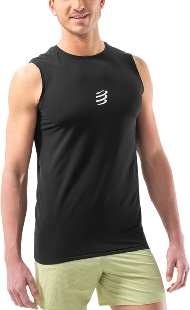 Потник Compressport Trail Racing Tank Черно | atsm3849-atsm3849000, 0