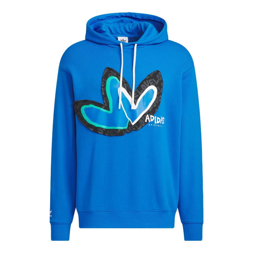 Суитчър adidas Originals Men's Hoodie With Graphic Print Синьо | IK8650