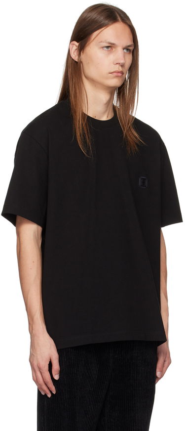 Тениска Solid Homme Quantum Relaxed Fit Patch T-Shirt Черно | S243TS55, 1