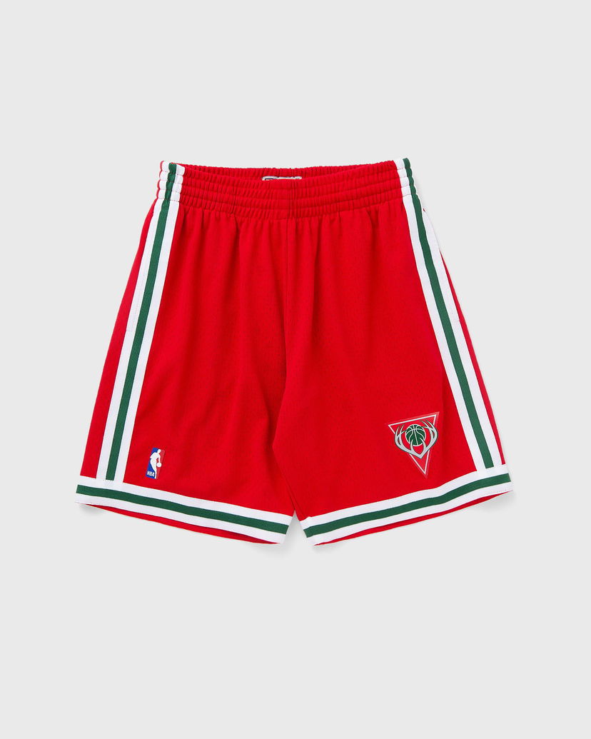 Къси панталони Mitchell & Ness NBA Milwaukee Bucks 2014 Shorts Червено | BT8727-MBURED1