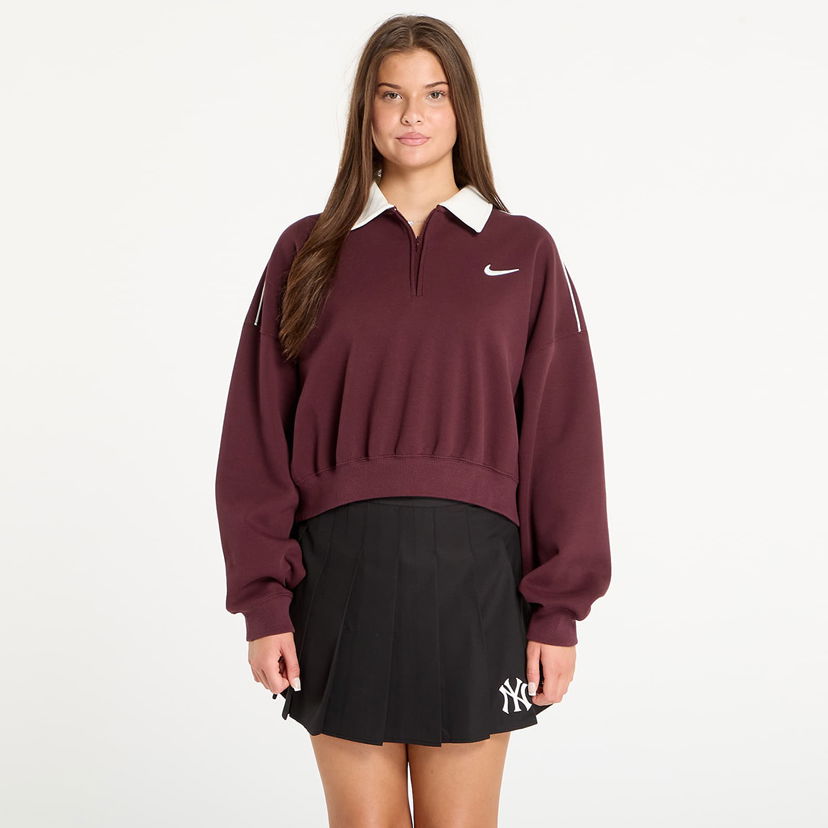 Суитчър Nike Nike Coverup Sweatshirt Бургунди | IO8837-652