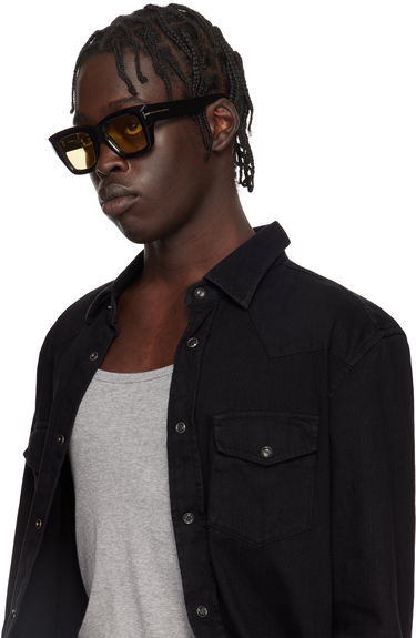 Слънчеви очила Tom Ford Tom Ford Ilias Photochromic Sunglasses Черно | FT1154_5001E, 3