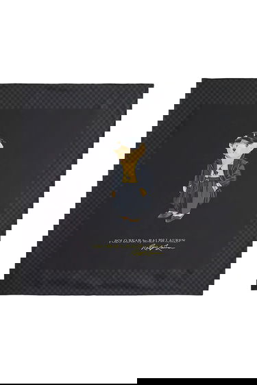 Шал Polo by Ralph Lauren Polo Bear Silk Scarf Черно | 455P04667, 0