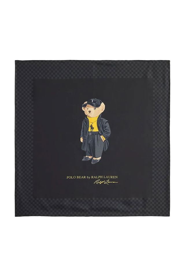 Polo Bear Silk Scarf