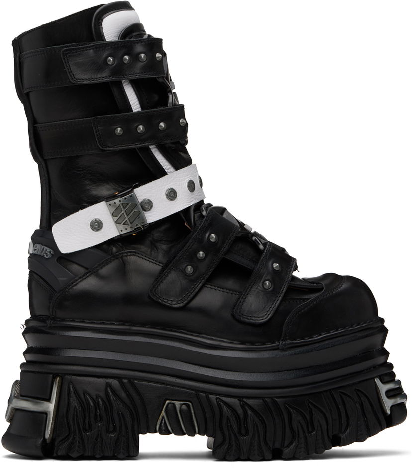 Облекло VETEMENTS Vetements New Rock Edition Gamer Boots Черно | UA65BO100W