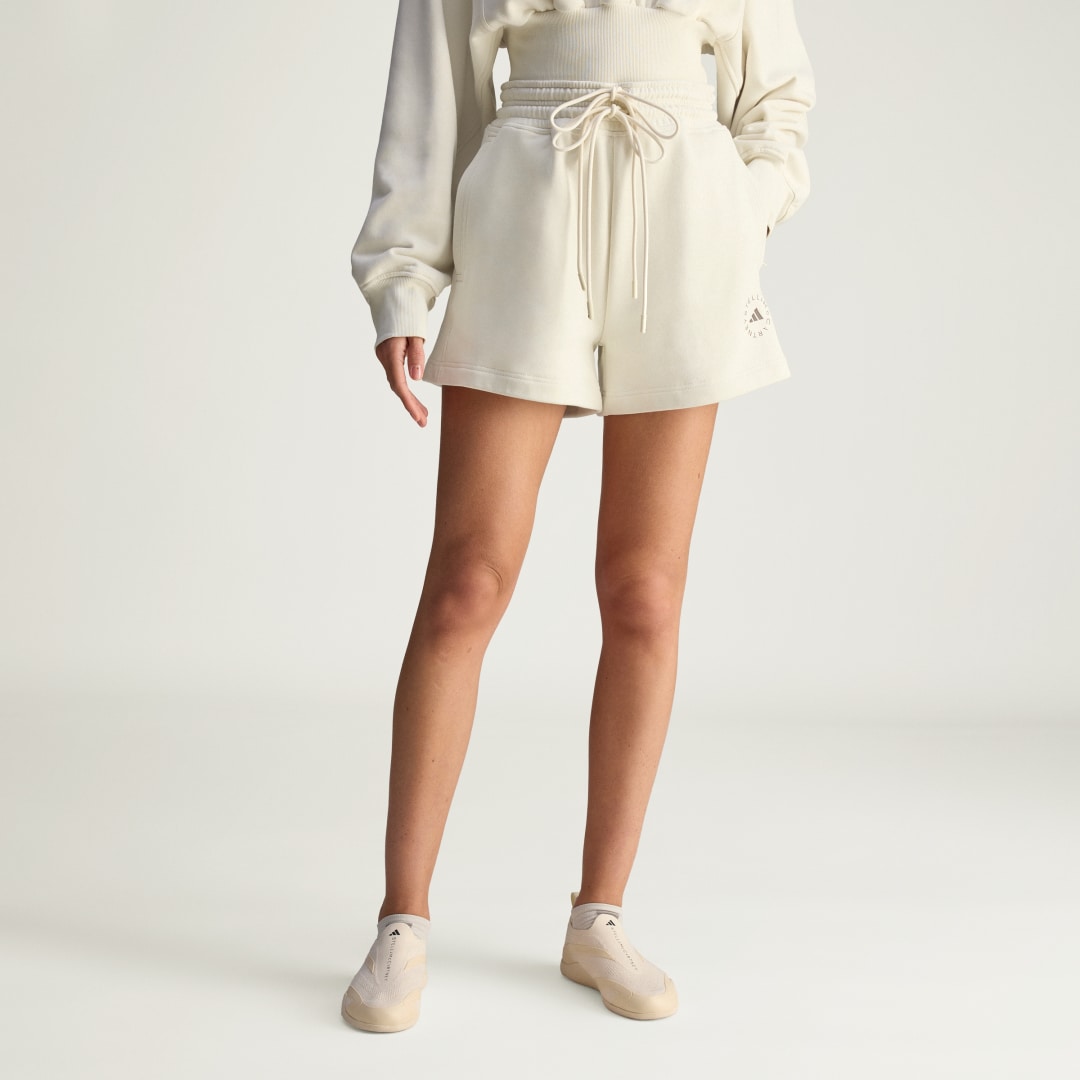 Къси панталони adidas Performance adidas by Stella McCartney TrueCasuals Terry Shorts Бежово | JX6786, 0