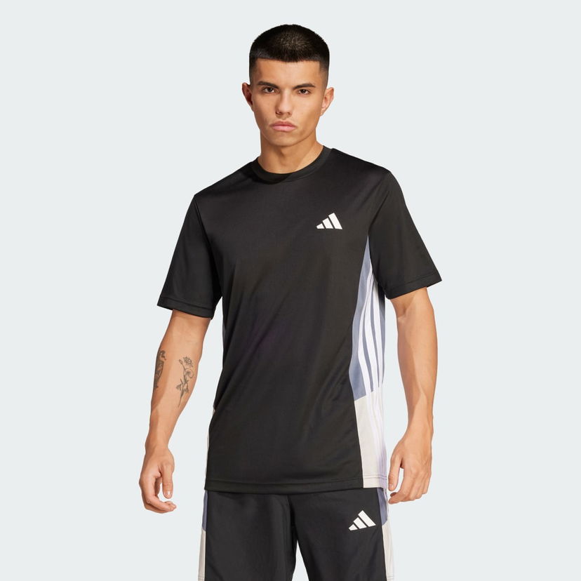 Тениска adidas Performance T-Shirt Train Essentials Seasonal Colorblock Многоцветен | JI8397