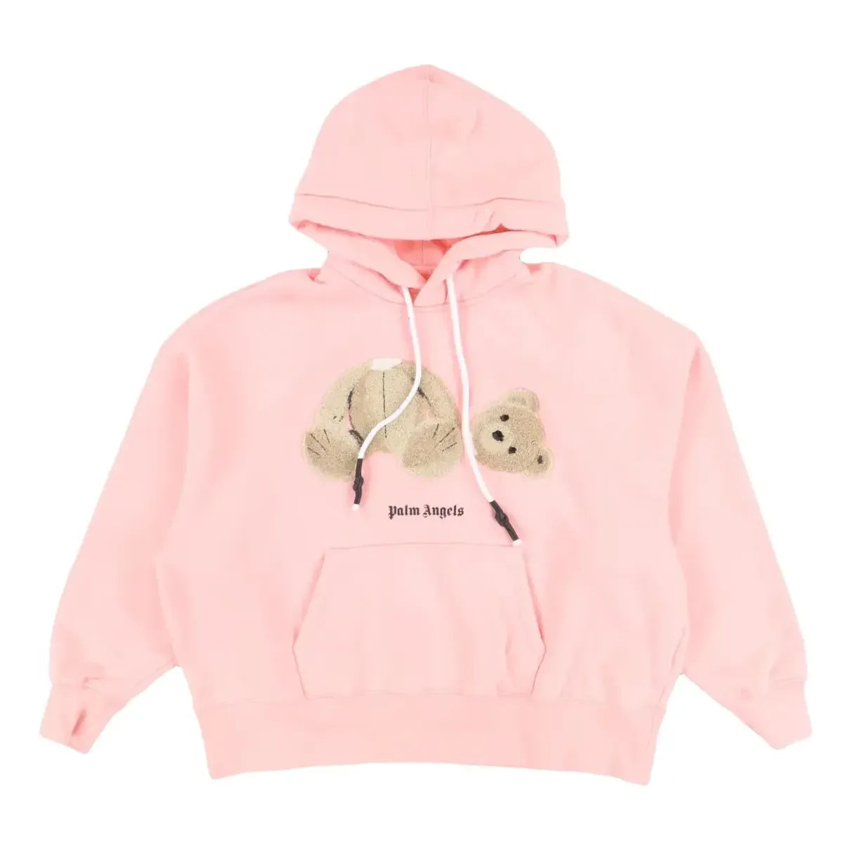 Суитчър Palm Angels Broken Bear Cotton Hoodie Розово | PWBB023F20FLE0033060, 0