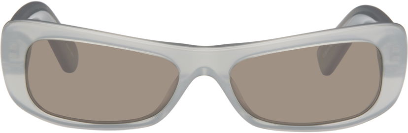 Слънчеви очила Jacquemus La Casa 'Les lunettes Capri' Sunglasses Сиво | JAC55C6SUN