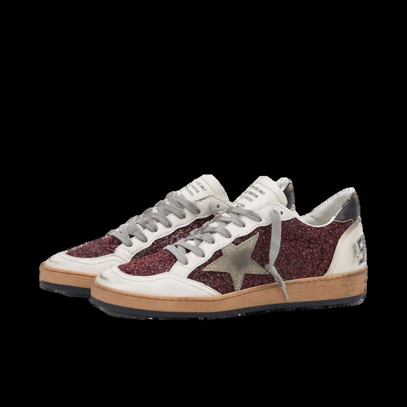 Кецове и обувки Golden Goose Ballstar Sneaker Бургунди | GWF00117-F006123-40495