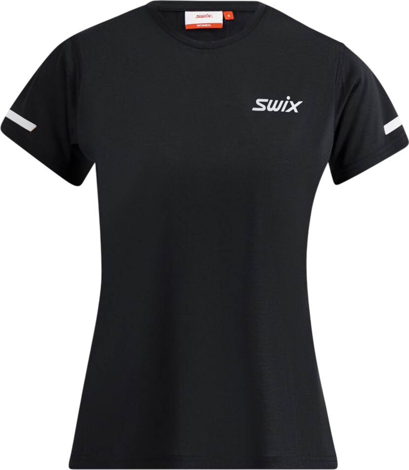 Тениска SWIX Swix Pace Short Sleeve T-Shirt Черно | 10038-23-10000