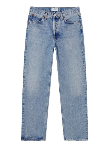 Дънки AGOLDE Wyman Mid Rise Boyfriend Jeans Синьо | A9072-1206