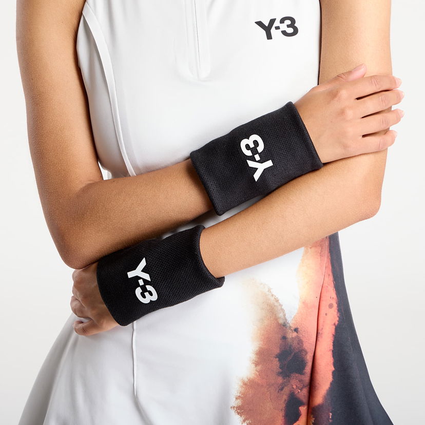 Аксесоари Y-3 Y-3 Tennis Wristbands Черно | JW8531