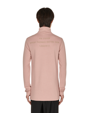 Пуловер Acne Studios Logo Turtleneck Розово | BL0270- AQ8, 4