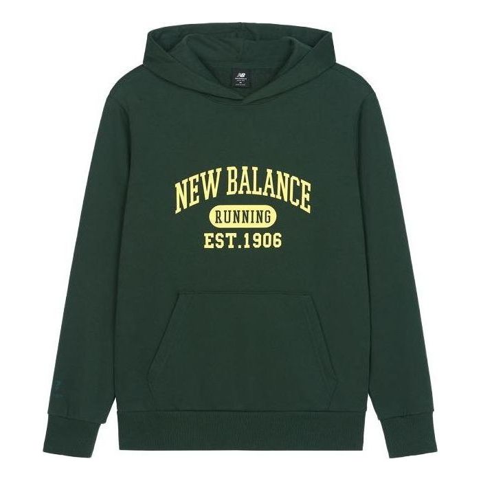 Суитчър New Balance Sportswear Logo Hoodie Зелено | AMT31313-JUE, 0