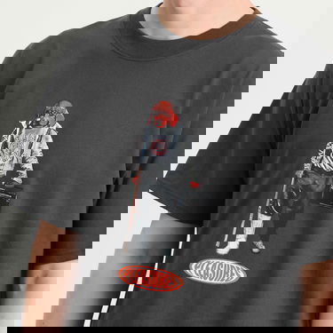Тениска Pleasures Pleasures Da Funk T-Shirt, Size Small Сиво | P25DP019-BLK, 5