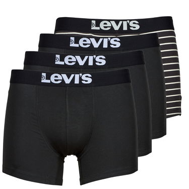 Боксерки Levi's SOLID BASIC BOXER X4 Черно | 100003048-002, 0
