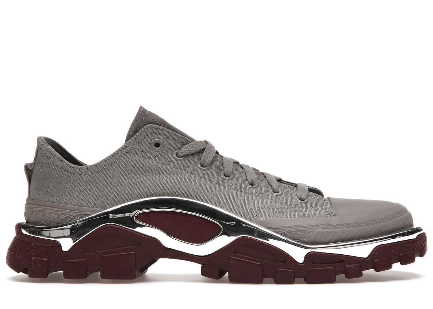 Кецове и обувки adidas Originals Detroit Runner Raf Simons Grey Maroon Сиво | F34247, 0
