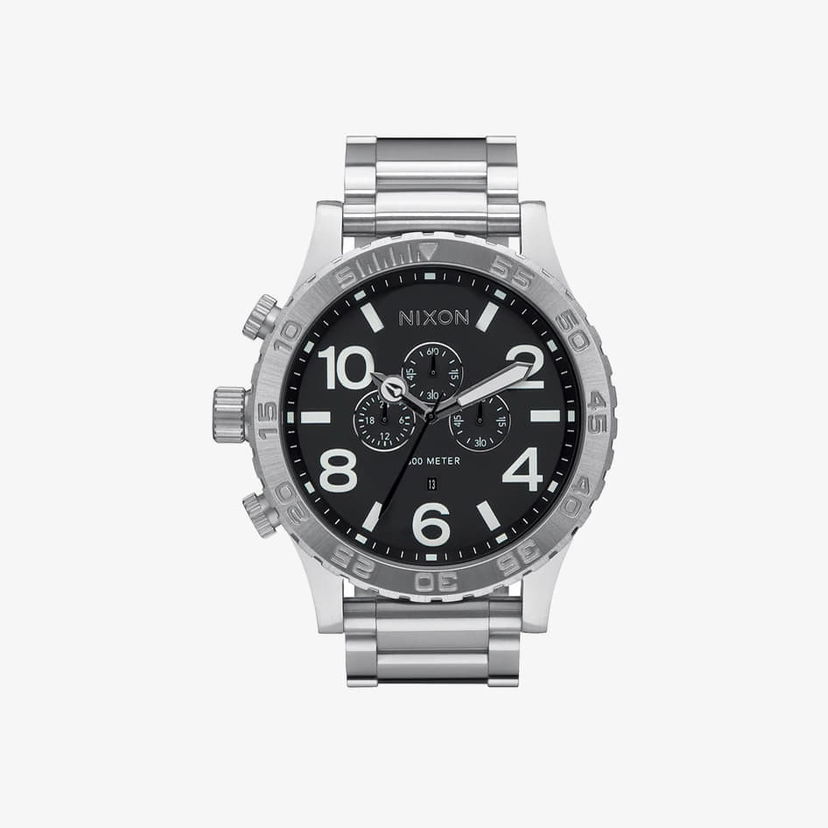 Часовник Nixon 51-30 Chrono Black Universal Металик | A08300000