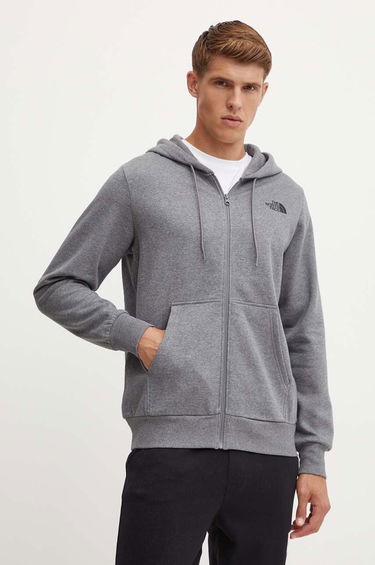 Суитчър The North Face Simple Dome Full Zip Hoodie Сиво | NF0A89FDDYY1, 3