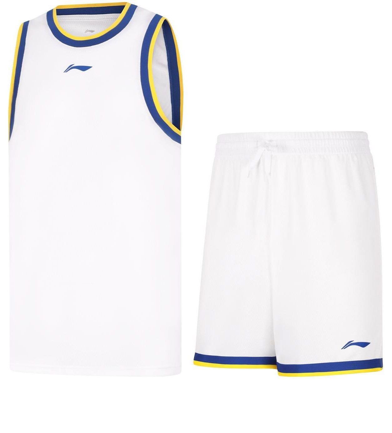 Фланелка Li-Ning Competition Basketball Uniform Set Бяло | AATU017-11, 0