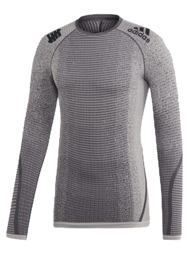 Тениска adidas Performance x Undefeated Alphaskin Tech Heat Tee Сиво | DN8785