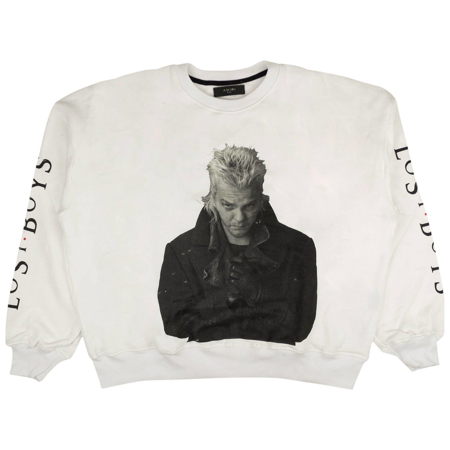 Суитчър AMIRI Lost Boys Loose Fit Crewneck Sweatshirt' Бяло | MKCRW LOBWHT WHIT, 1