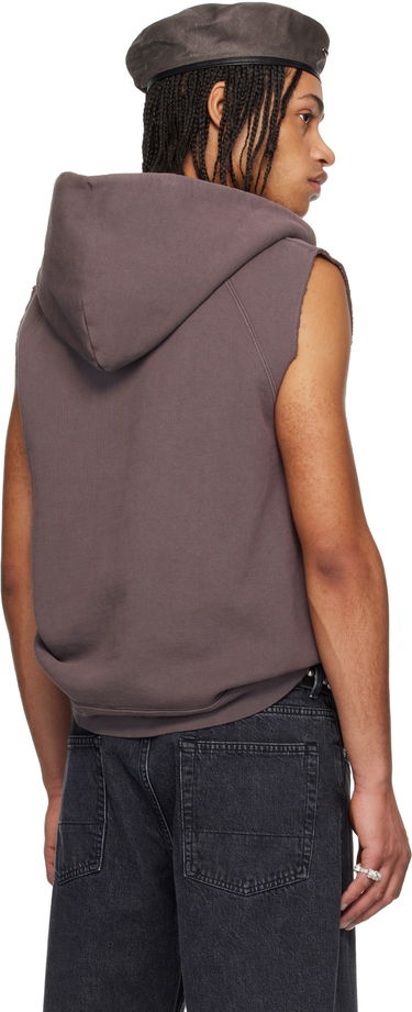 Суитчър OUR LEGACY Our Legacy Motor Sleeveless Zip-Up Hoodie Лилаво | M2256MF, 2